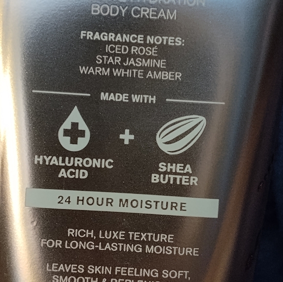 NWT!! Bath & Body Works PURE WONDER Body Cream 8oz - Picture 4 of 5